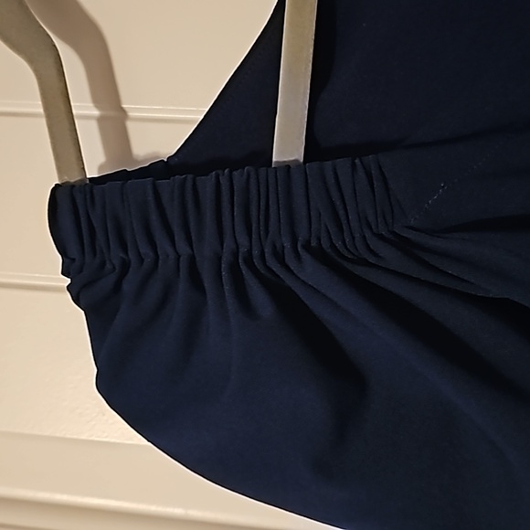 #245 Ladies Navy Blue size M Dress - Picture 3 of 4